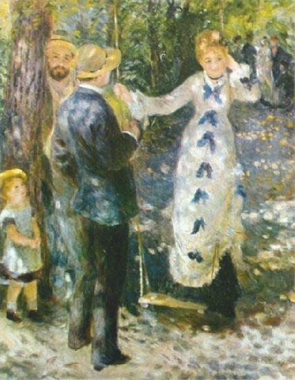 Pierre-Auguste Renoir The Swing oil painting picture